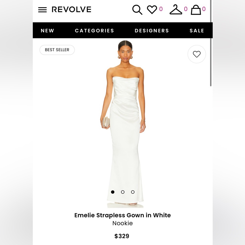 Revolve gown